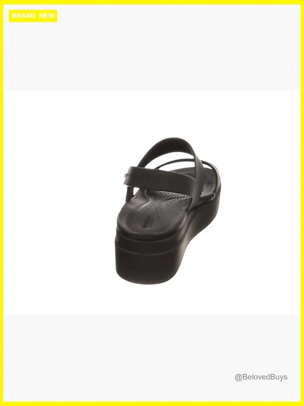 Women's Platform Wedge Sandals with Adjustable Buckle - Relaxed Fit